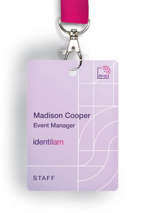 rfid access badge|rfid badges for events.